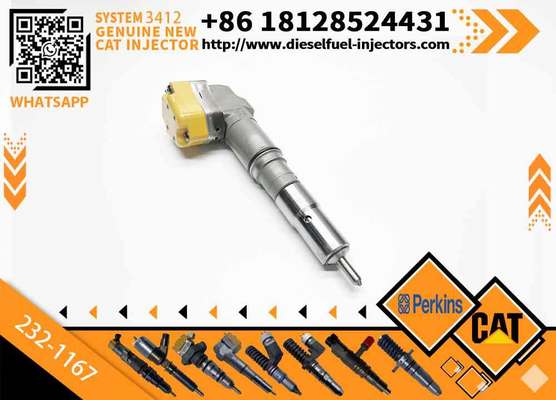 High Quality New Diesel Common Rail Fuel Injector 232-1166 232-1167 20R-5392 232-1168 Engine Parts for 3412