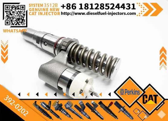 For Cat Factory Remanufactured 392-0202 Diesel Injector Used Condition for Caterpillar 3506 3508 3512 Engines Machinery Engine P
