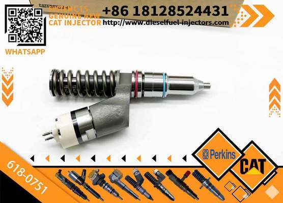 Large Quantity Supply for Wholesale CAT C27 Engine Fuel Injector 618-0751 10R-6163 CH11945 for Truck Diesel Engine