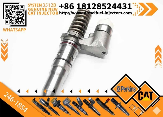 Diesel Engine Common Rail Fuel Injector 246-1854 for 3508c 3512c 3516c Excavator Parts for Good Price