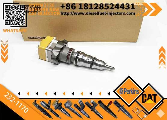 128-6601 178-0199 1286601 Fuel Injector Common Rail Injector for 3126B 3126E Engine 120H 135H Motor Grader 953C 963C Loader