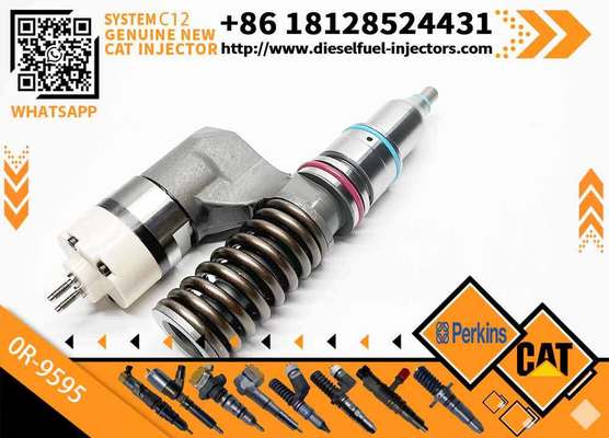 Quality - Tested Fuel Injector 153-7923 0R-9595 CAT C12 1537923 0R9595 Common Rail Injector for Caterpillar 3176B Excavator